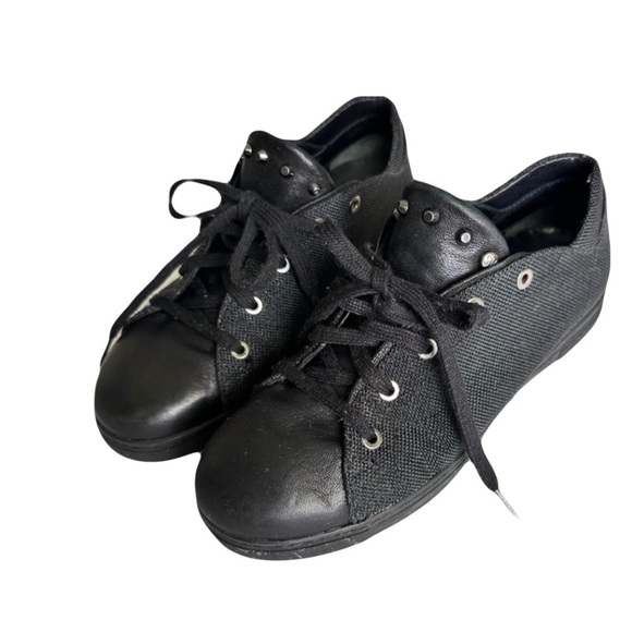 Stuart Weitzman Shoes - Stewart Weitzman black studded Sneakers 37 1/2